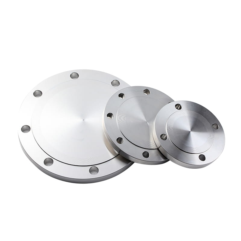 PN10 Standard Raised Face (RF) Logam Sorf Blind Flange Cap dengan melalui lubang
