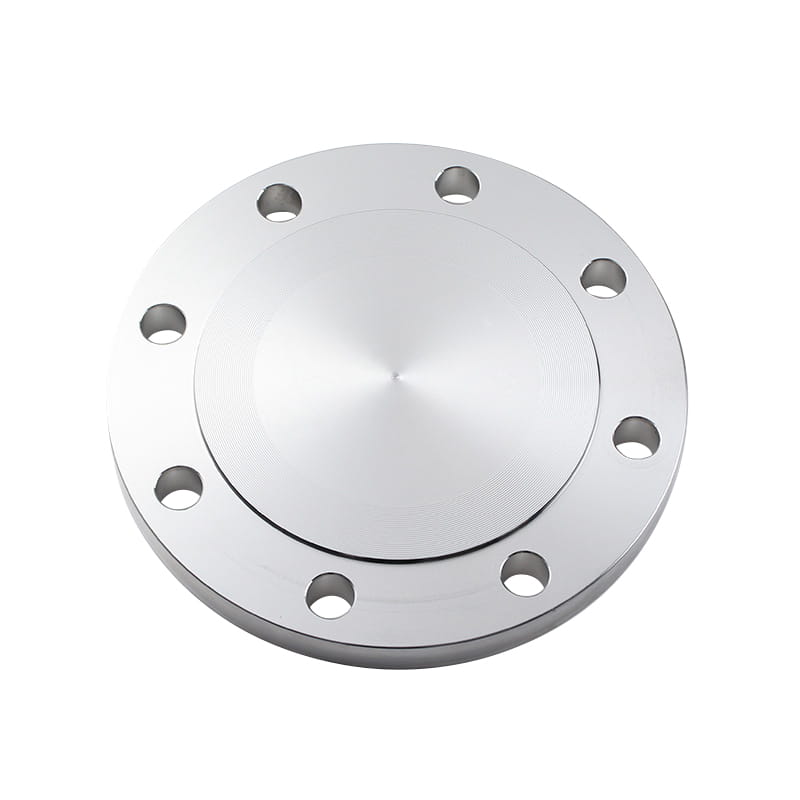 PN10 Standard Raised Face (RF) Logam Sorf Blind Flange Cap dengan melalui lubang