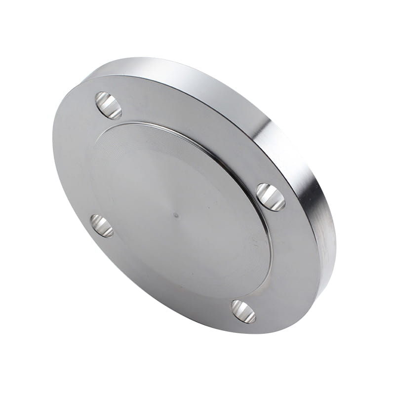 PN10 Standard Raised Face (RF) Logam Sorf Blind Flange Cap dengan melalui lubang