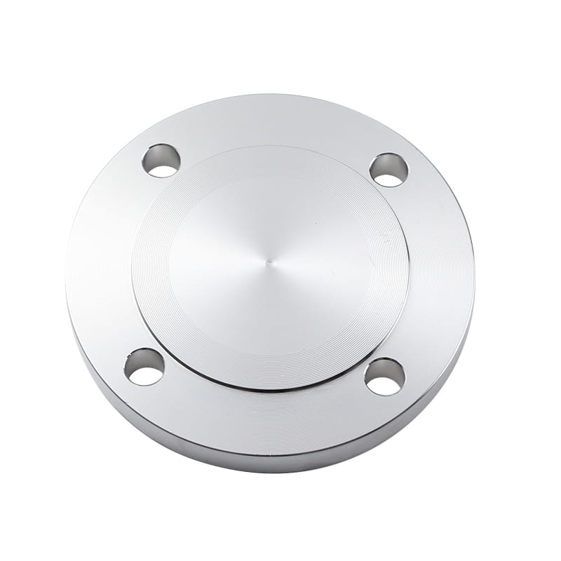 PN10 Standard Raised Face (RF) Logam Sorf Blind Flange Cap dengan melalui lubang
