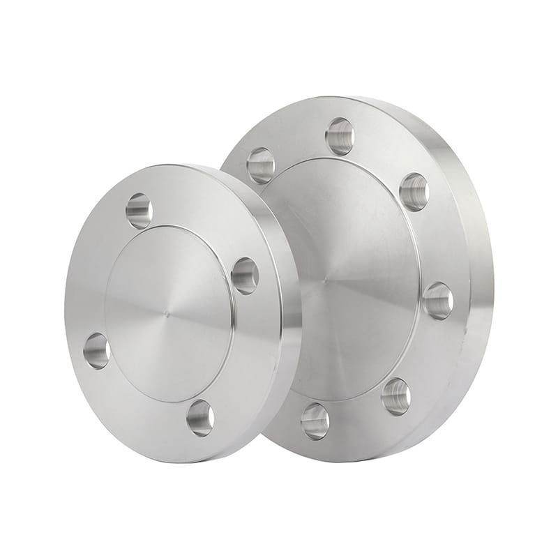 PN10 Standard Raised Face (RF) Logam Sorf Blind Flange Cap dengan melalui lubang
