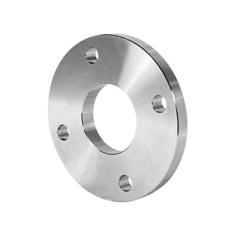 Flensa pelat stainless steel memungkinkan untuk dibaut ke pipa lain