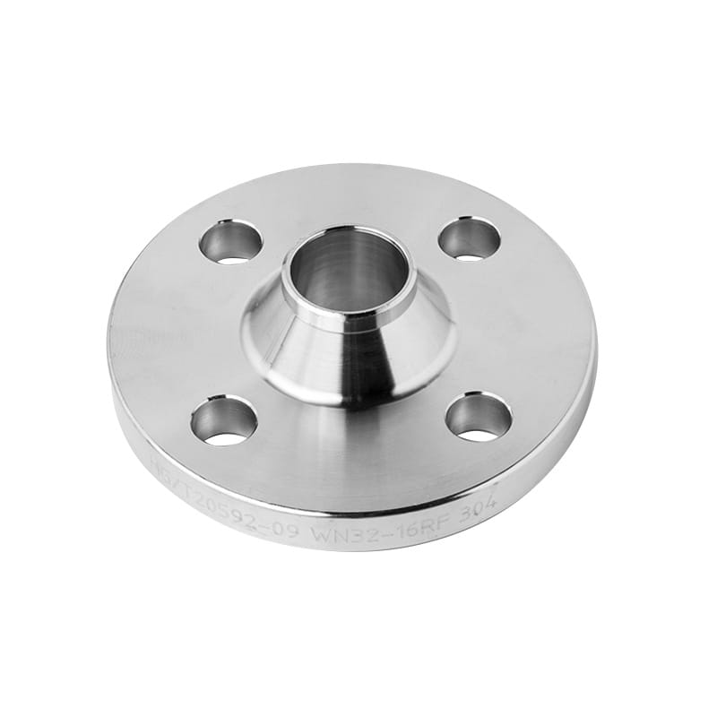 Flensa leher las stainless steel dengan hub meruncing dan pelek