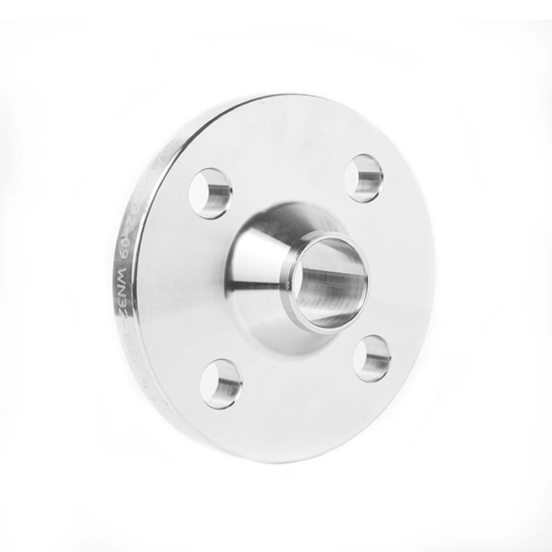 Flensa leher las stainless steel dengan hub meruncing dan pelek