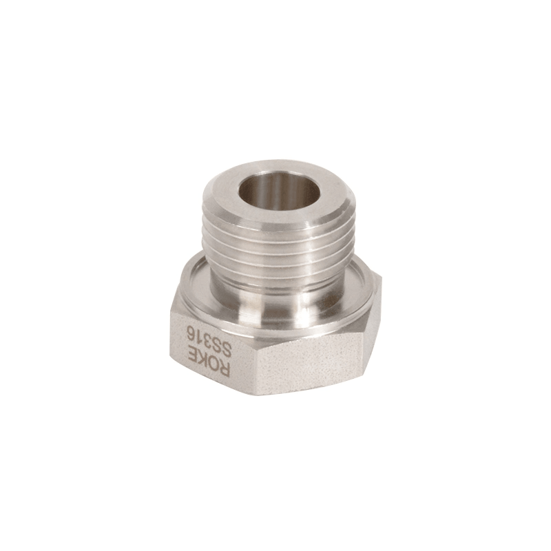 Hexagonal head cnc proses finishing stainless steel reduksi busing