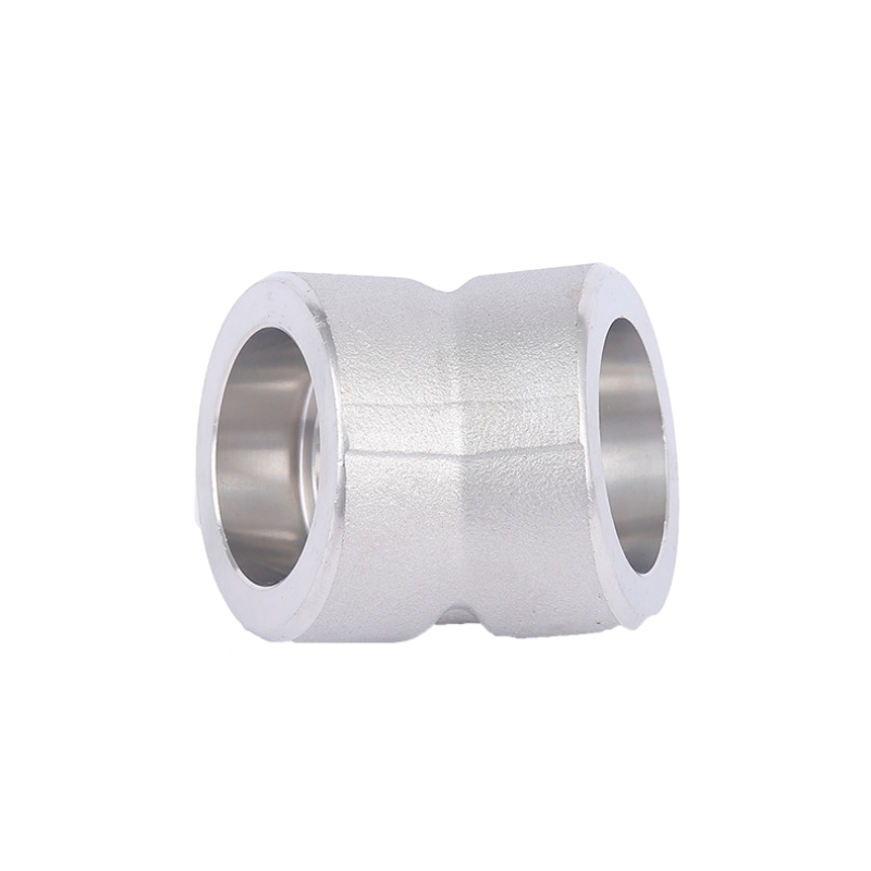 45 ° soket soket las siku tempa fitting pipa stainless steel