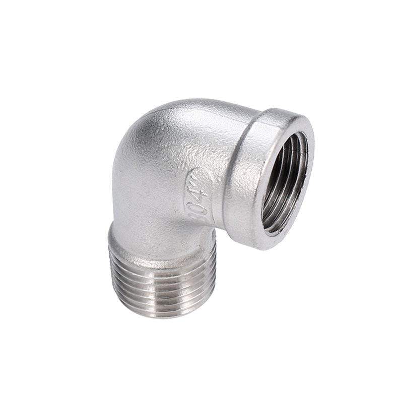 304 stainless steel cast 90 ° Street elbow fiting pipa berulir