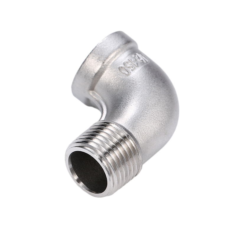304 stainless steel cast 90 ° Street elbow fiting pipa berulir