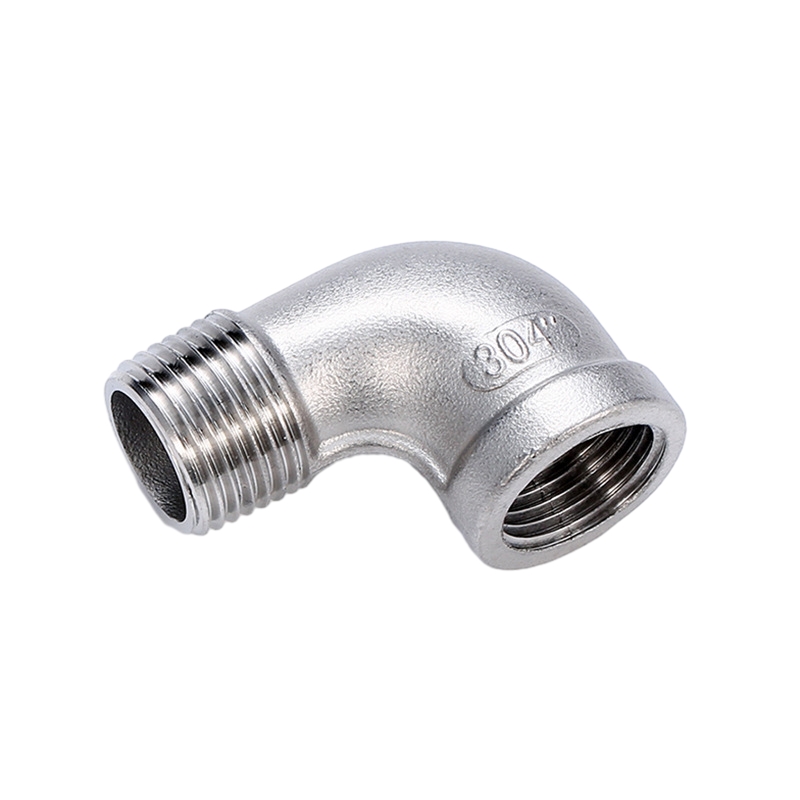 304 stainless steel cast 90 ° Street elbow fiting pipa berulir