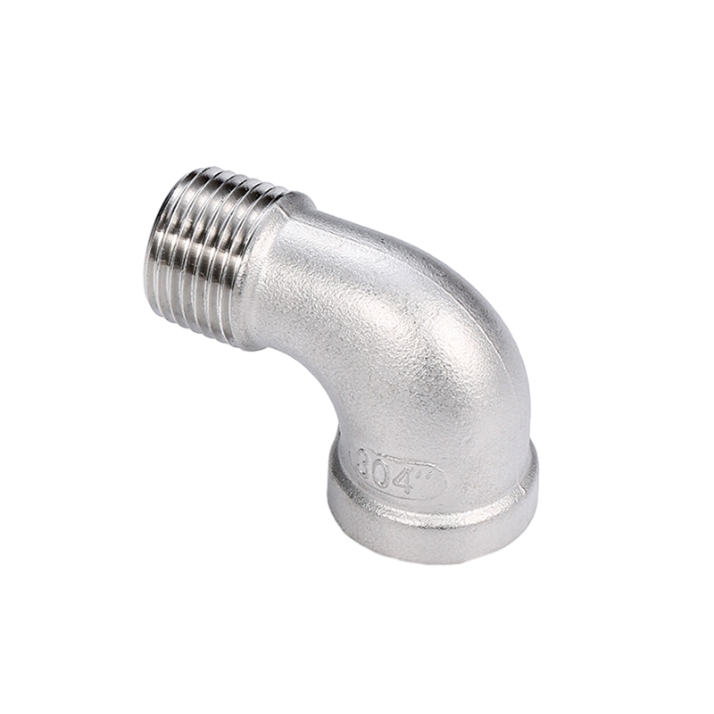 304 stainless steel cast 90 ° Street elbow fiting pipa berulir