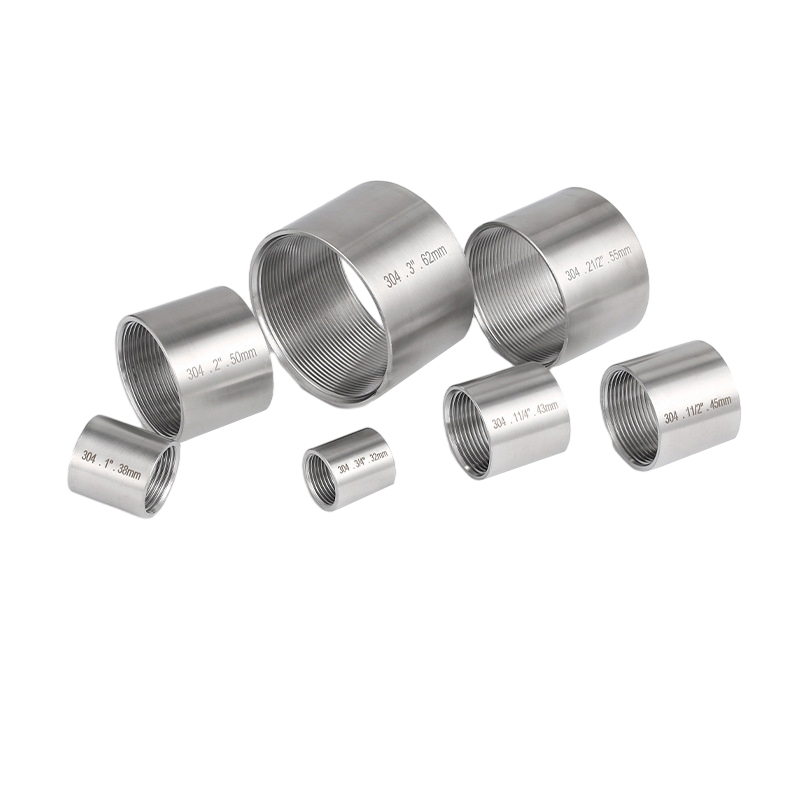 Kelas 150 Cast 304 Stainless Steel Half Coupling NPT Fitting Pipa Berulir