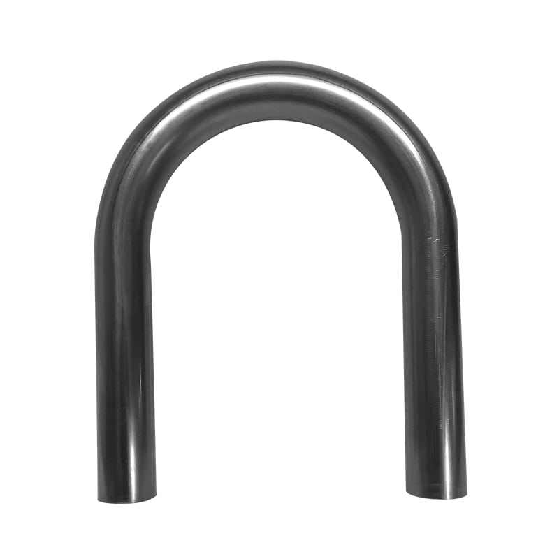 Dinding tebal 180 derajat baja stainless mandrel menekuk kaki panjang