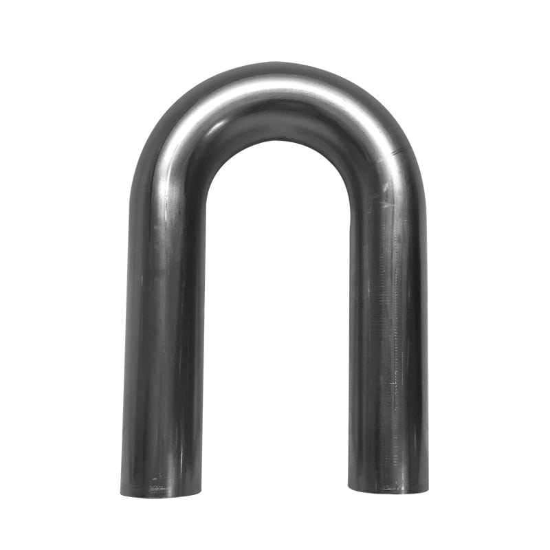 Dinding tebal 180 derajat baja stainless mandrel menekuk kaki panjang