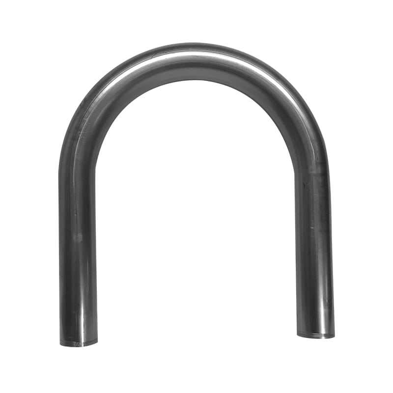 Dinding tebal 180 derajat baja stainless mandrel menekuk kaki panjang