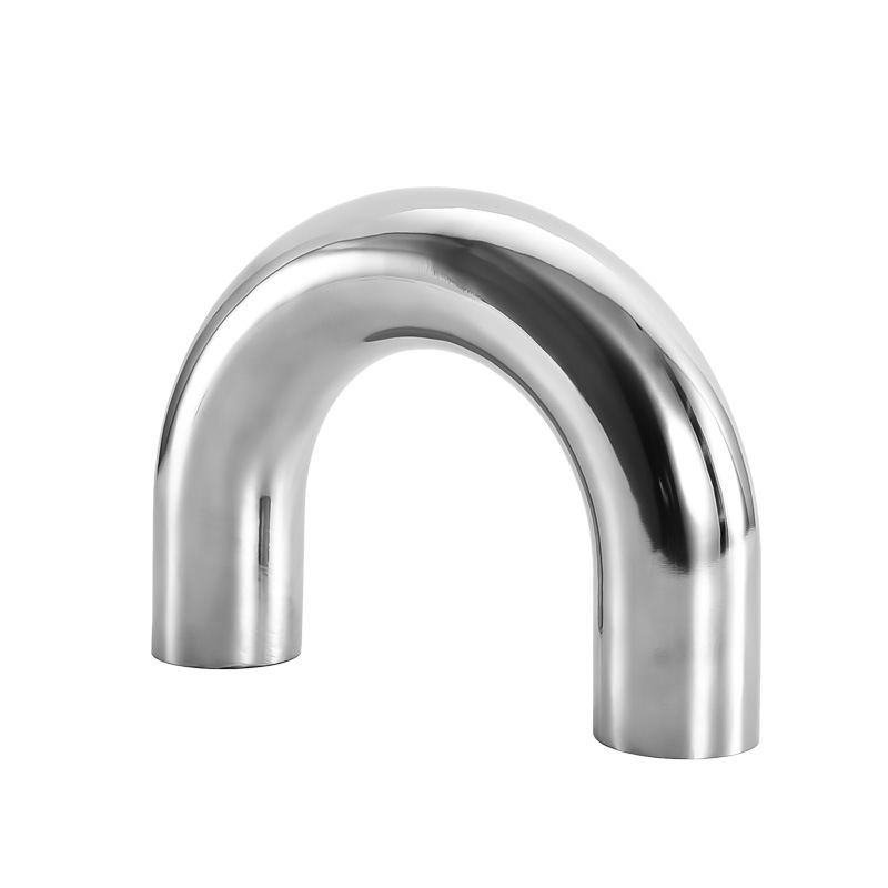 U bentuk tikungan 304 stainless steel 180 ° Radius pendek tabung tikungan