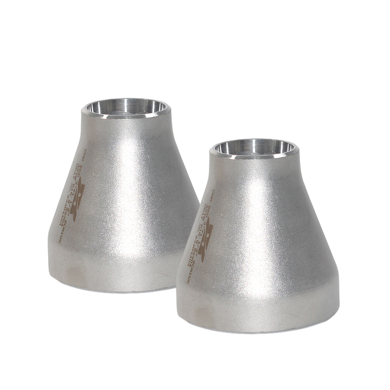 Dinding tebal yang dapat dilas 304 stainless steel tube reducers fitting