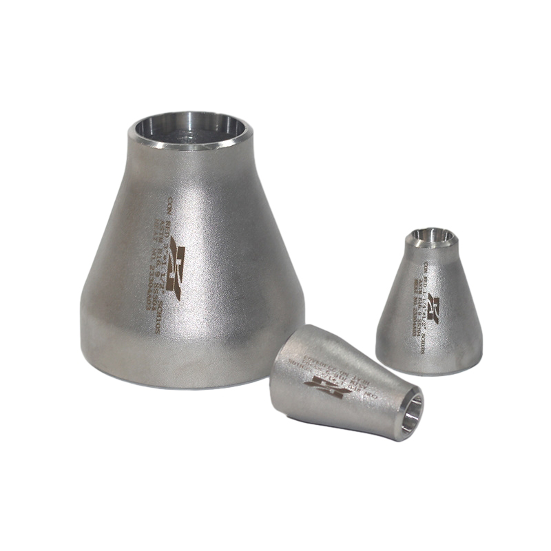 Dinding tebal yang dapat dilas 304 stainless steel tube reducers fitting