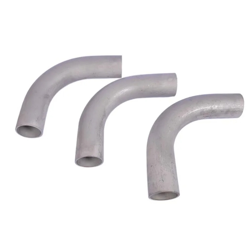 Acar dinding tipis 304 stainless steel 90 ° Radius tube tikungan