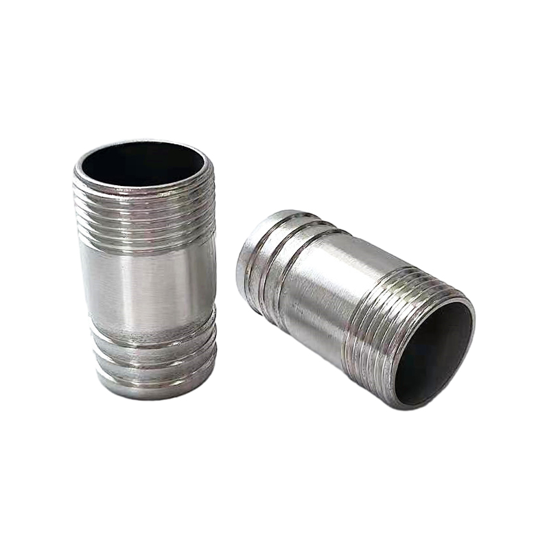 Ganda Double Bangbed Connector Fitting 316 Stainless Steel Stainless Straight Fitting Style