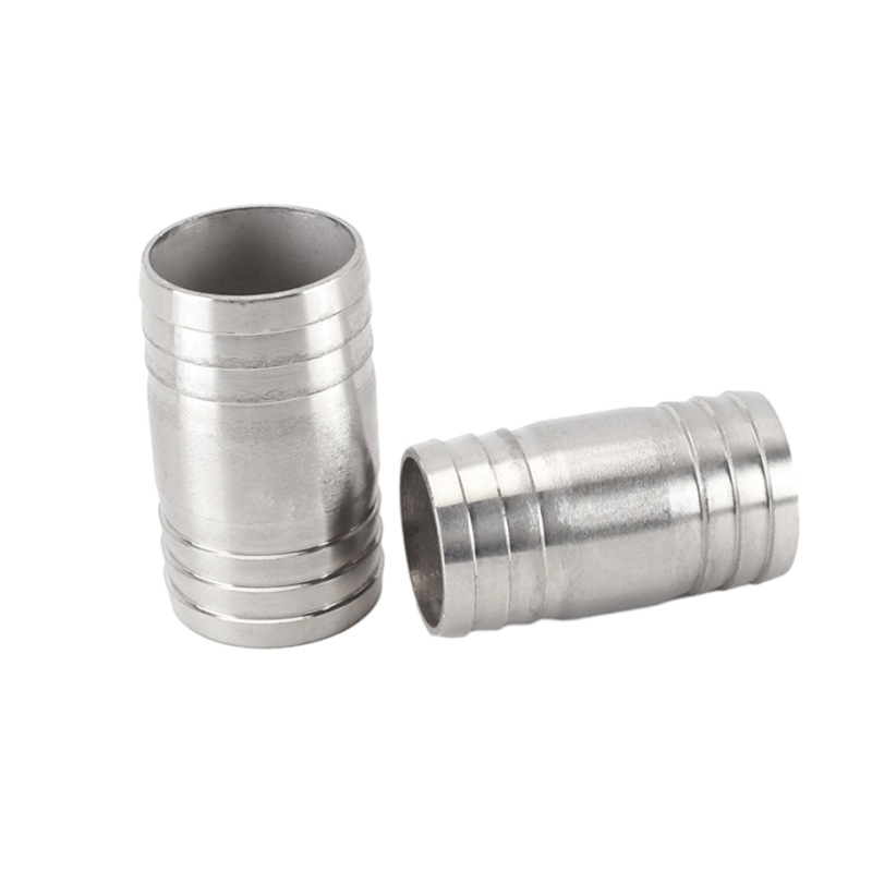 Tekanan Rendah 316 Fitting Konektor Berang Stainless Stainless Stainless Steel Barbed Connector