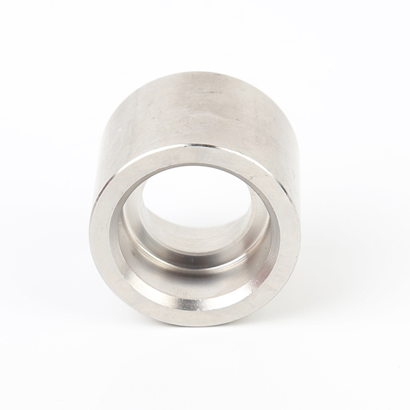 Soket ganda stainless steel las lurus kopling forged copling cepat