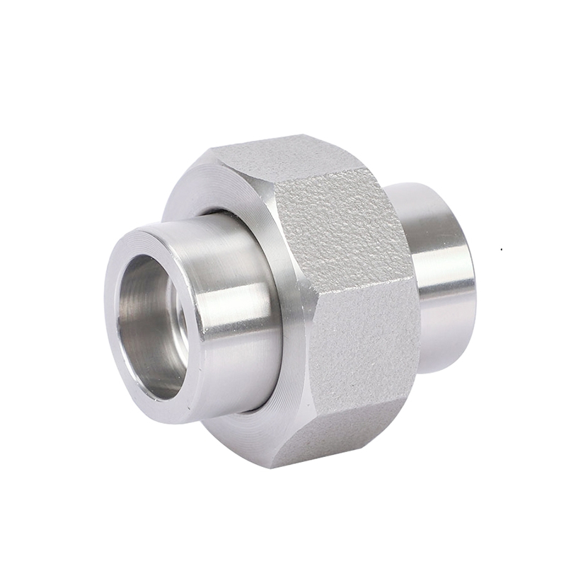 Union stainless steel bertekanan rendah dengan fitting pipa berulir NPT