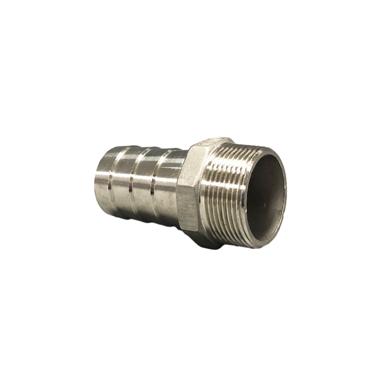 Selang puting berduri berulir 304 fitting tabung casting stainless steel