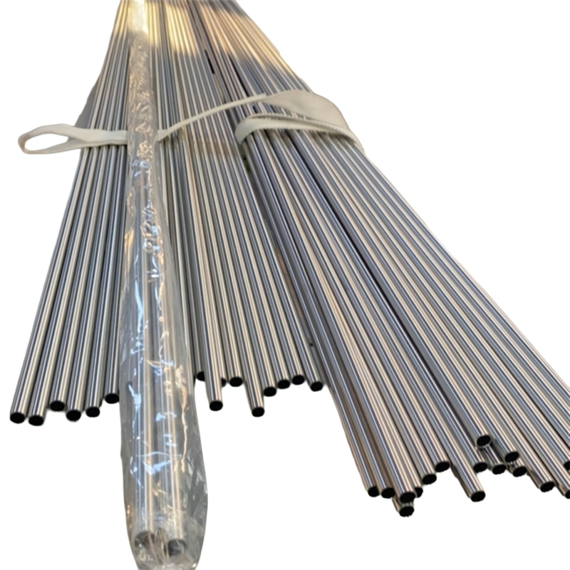ASTM High Precision Polished Stainless Steel Instrument Tubing untuk Aliran Kontrol