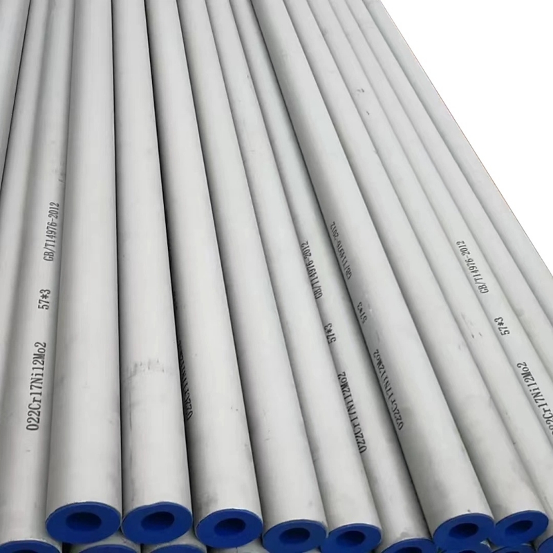 Sifat mekanik yang baik stainless steel mulus 114 od kimia pipa 304