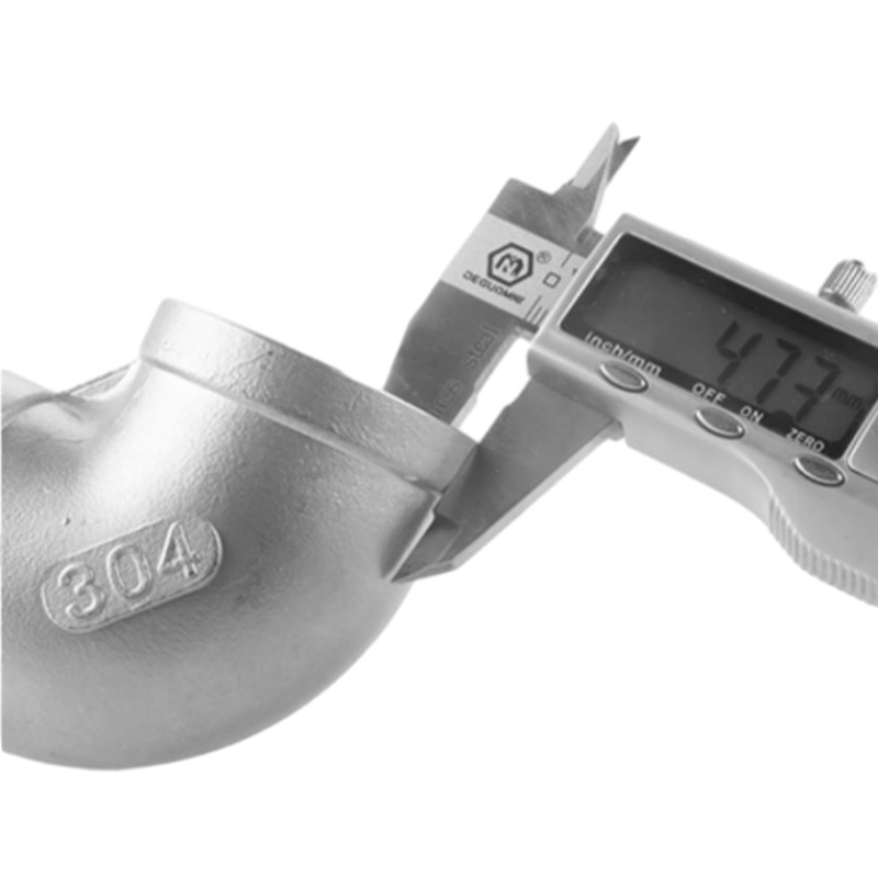 150# SS Connector Pipa Siku Fitting Street 90 ° derajat
