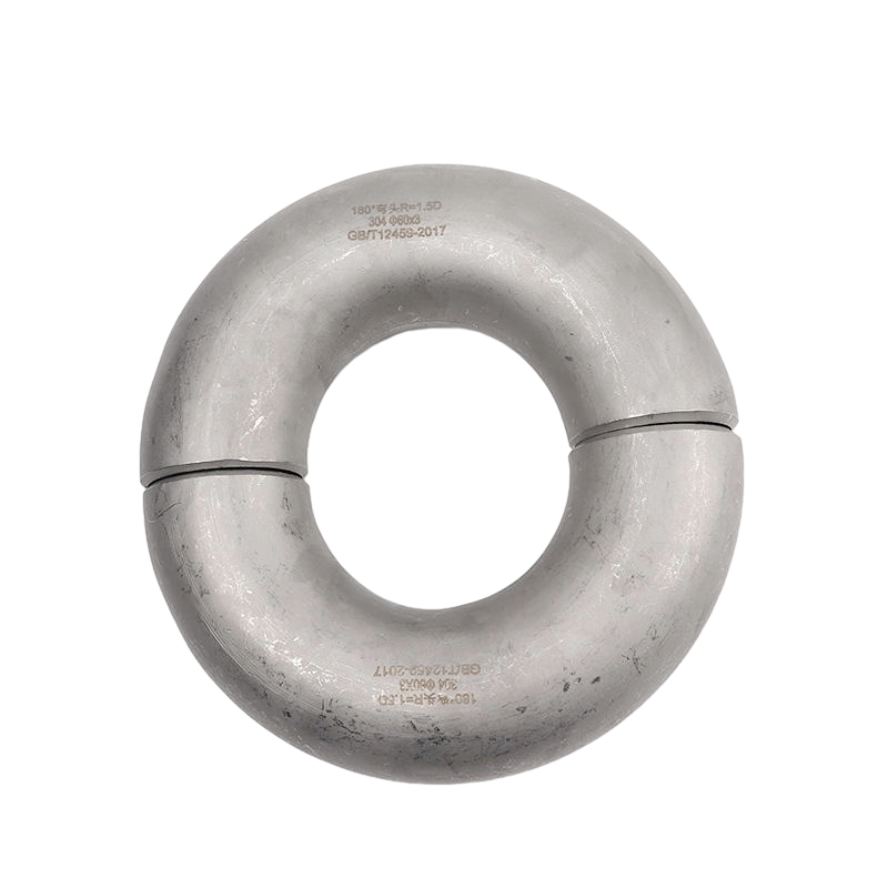 180 ° panjang u berbentuk u las siku 304 stainless steel pipa pipa ledeng