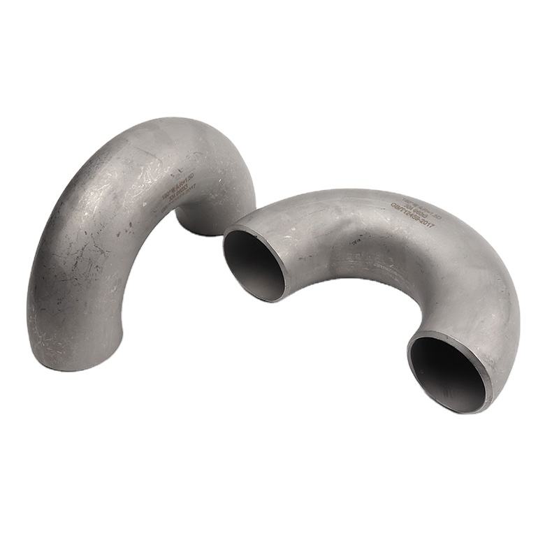 180 ° panjang u berbentuk u las siku 304 stainless steel pipa pipa ledeng