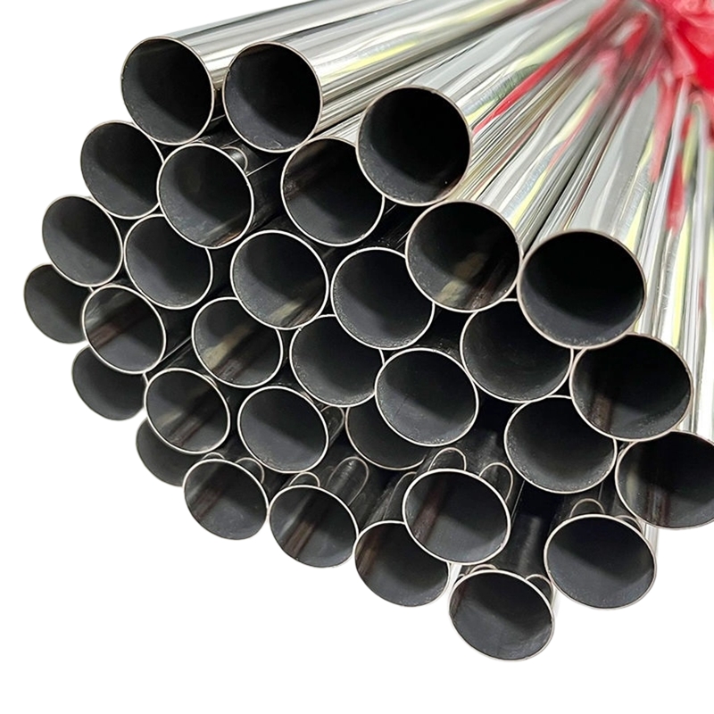 Dinding tipis ornamen stainless steel 316 grade bundar tubing
