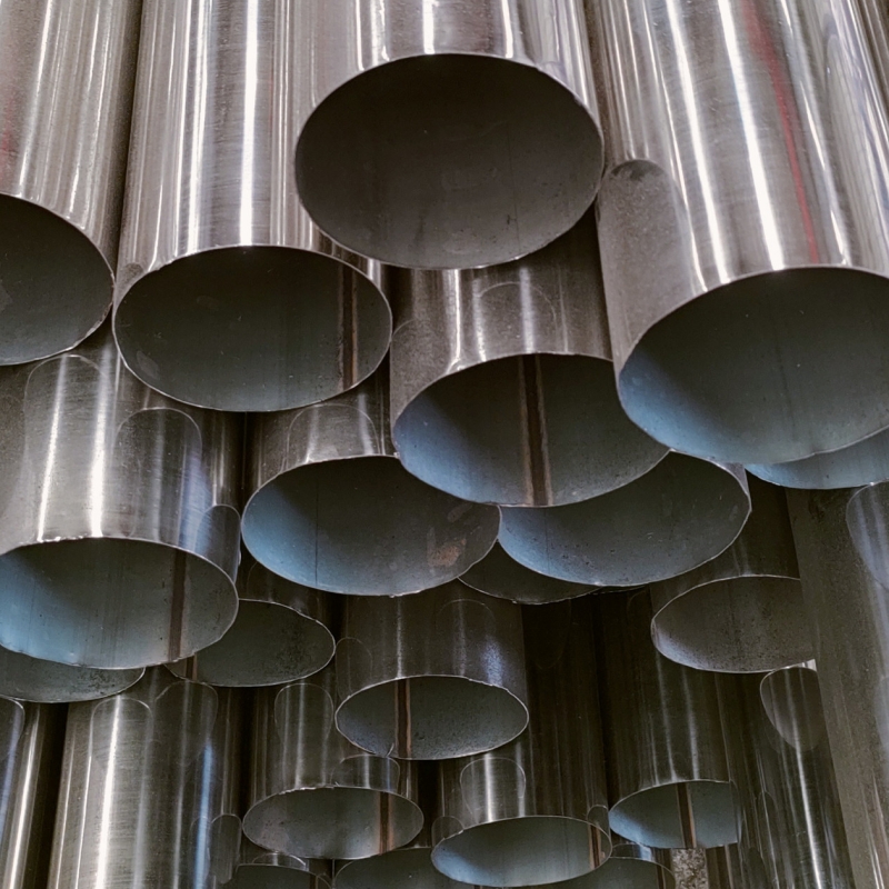 Dinding tipis ornamen stainless steel 316 grade bundar tubing