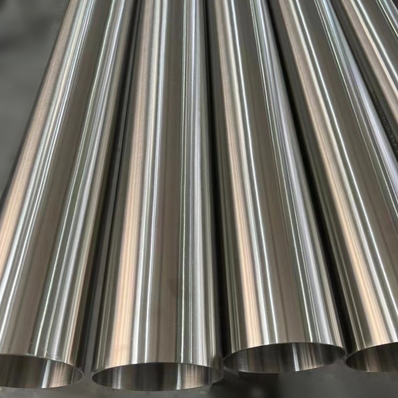 Dinding tipis ornamen stainless steel 316 grade bundar tubing