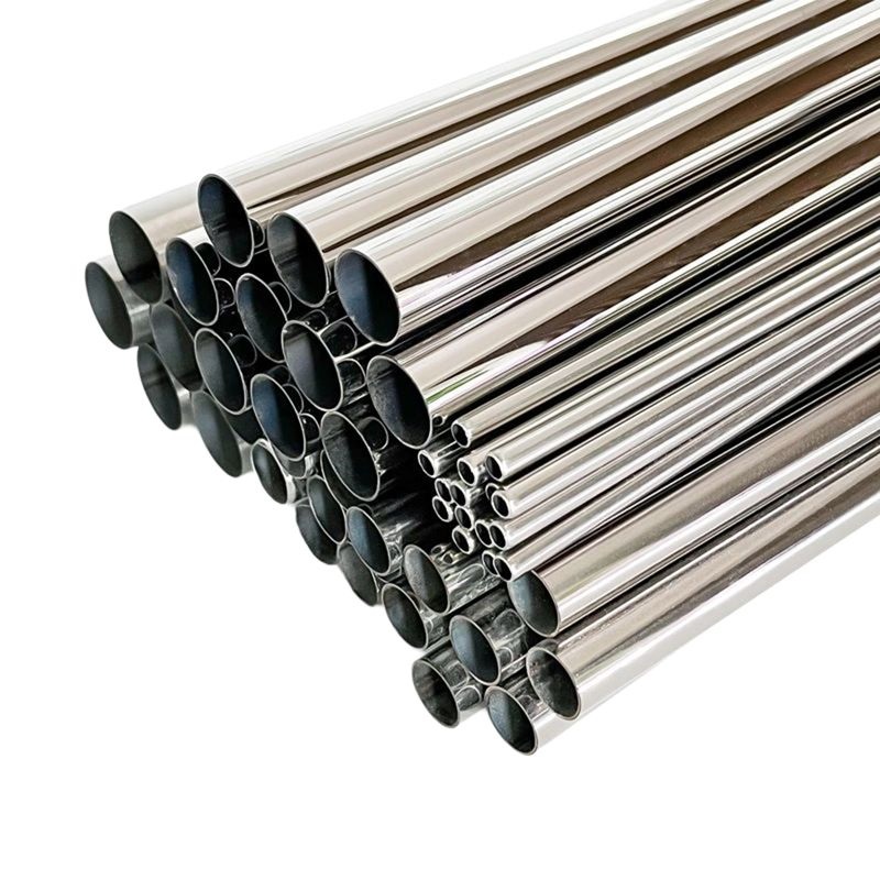 Dinding tipis dipoles pipa baja stainless steel yang dilas terang untuk gas