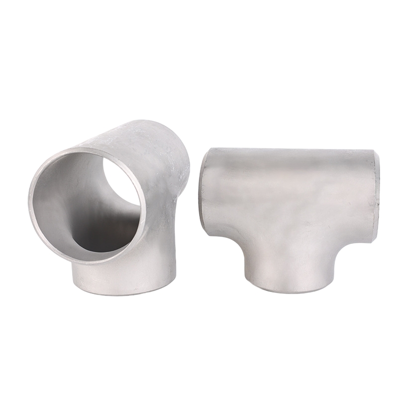 Butt Welding Stainless Steel Sama Pipe Tees Round Tube Connector