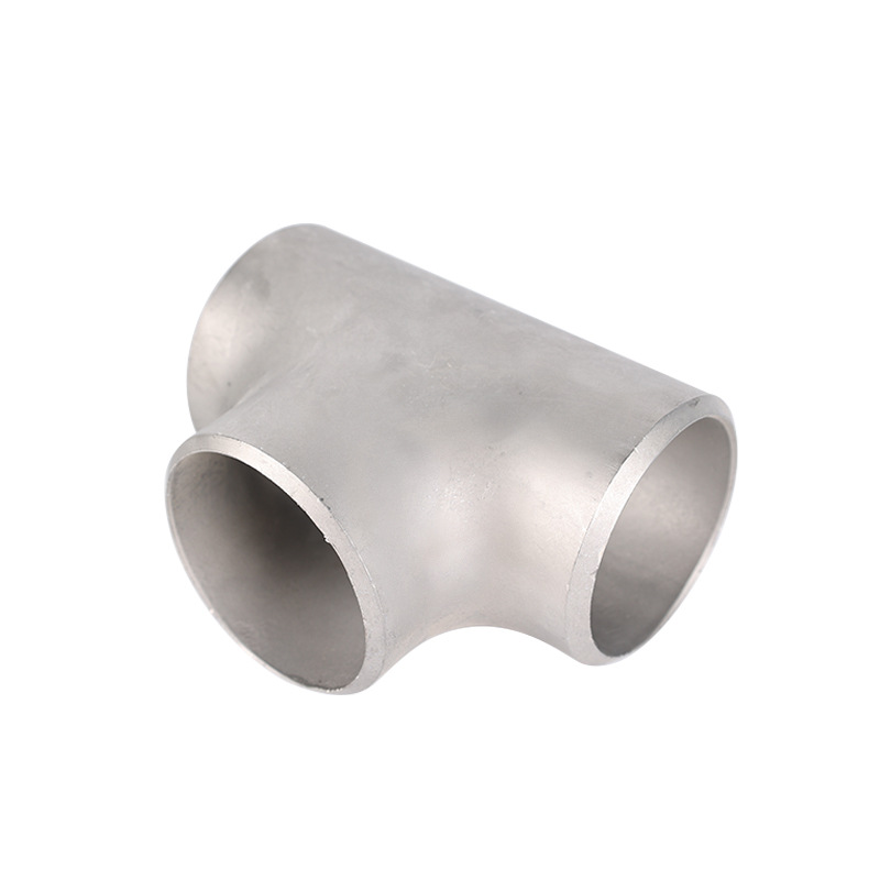 Butt Welding Stainless Steel Sama Pipe Tees Round Tube Connector