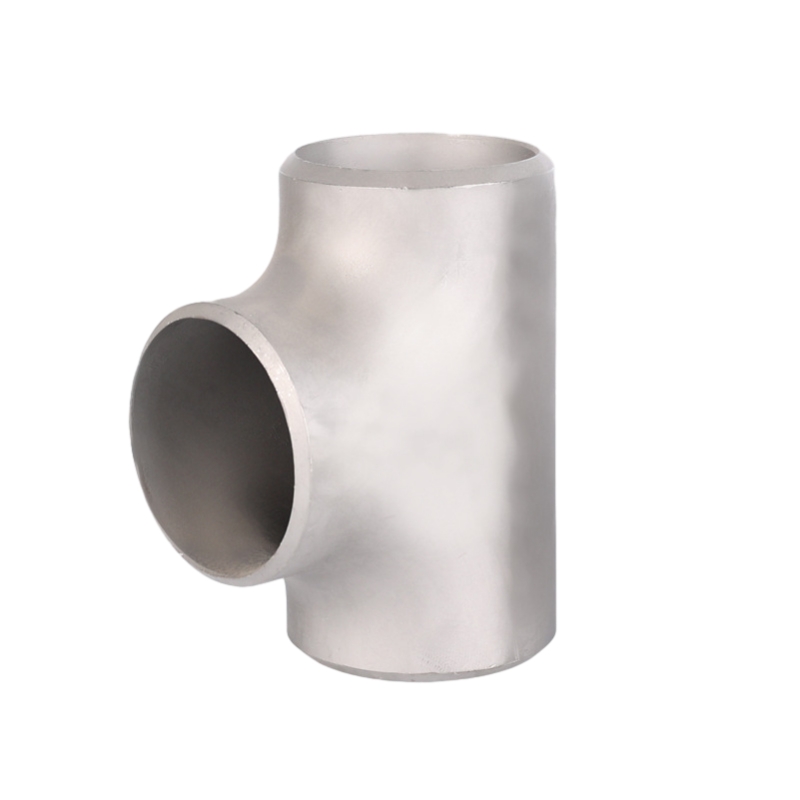Butt Welding Stainless Steel Sama Pipe Tees Round Tube Connector