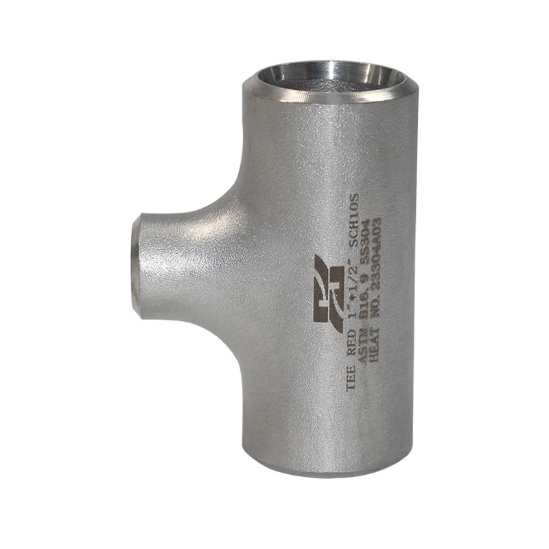 Tee Stainless Steel Galvanis Tees Fitting Redirect Flow Flows