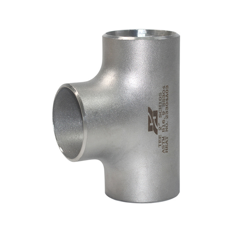 Ekstrusi dingin tabung baja stainless setara dengan pipa tee fitting