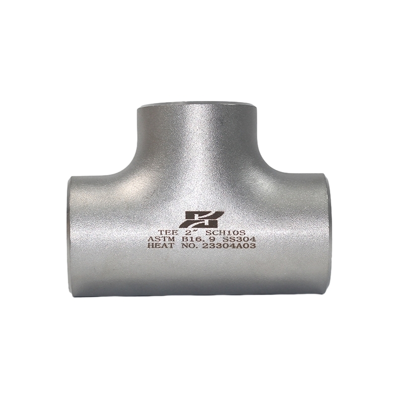 Ekstrusi dingin tabung baja stainless setara dengan pipa tee fitting