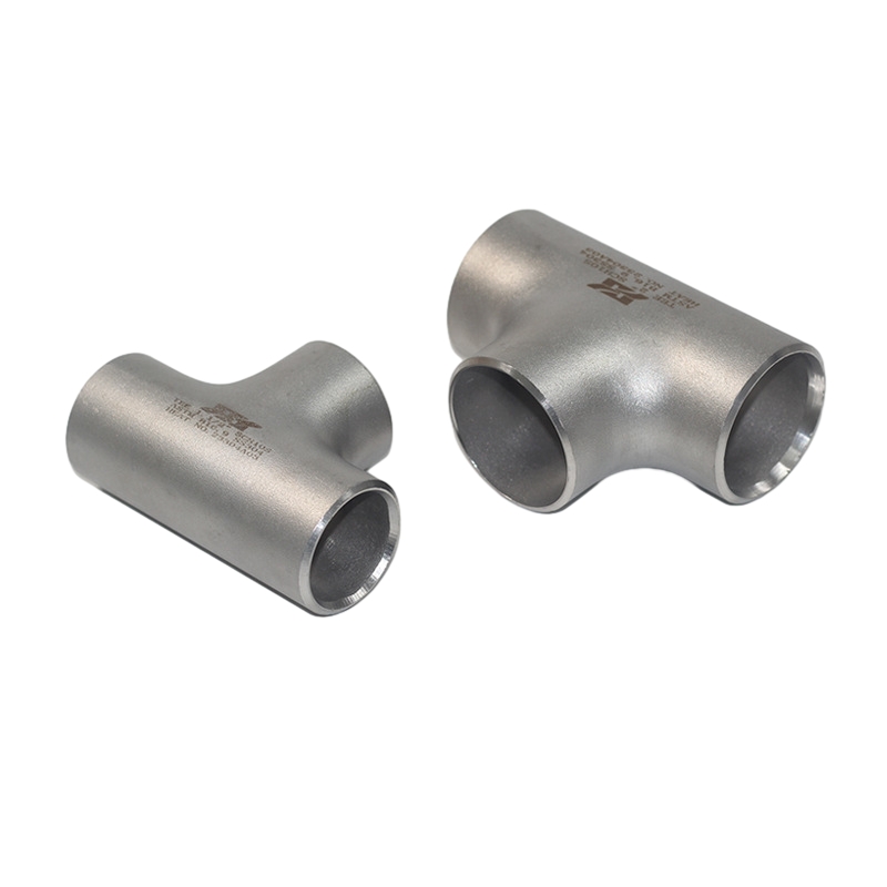 Ekstrusi dingin tabung baja stainless setara dengan pipa tee fitting