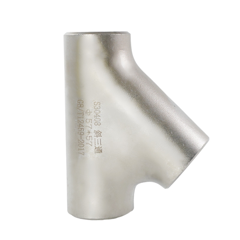 Tee lateral stainless steel dapat mengontrol distribusi aliran cabang di dalam pipa
