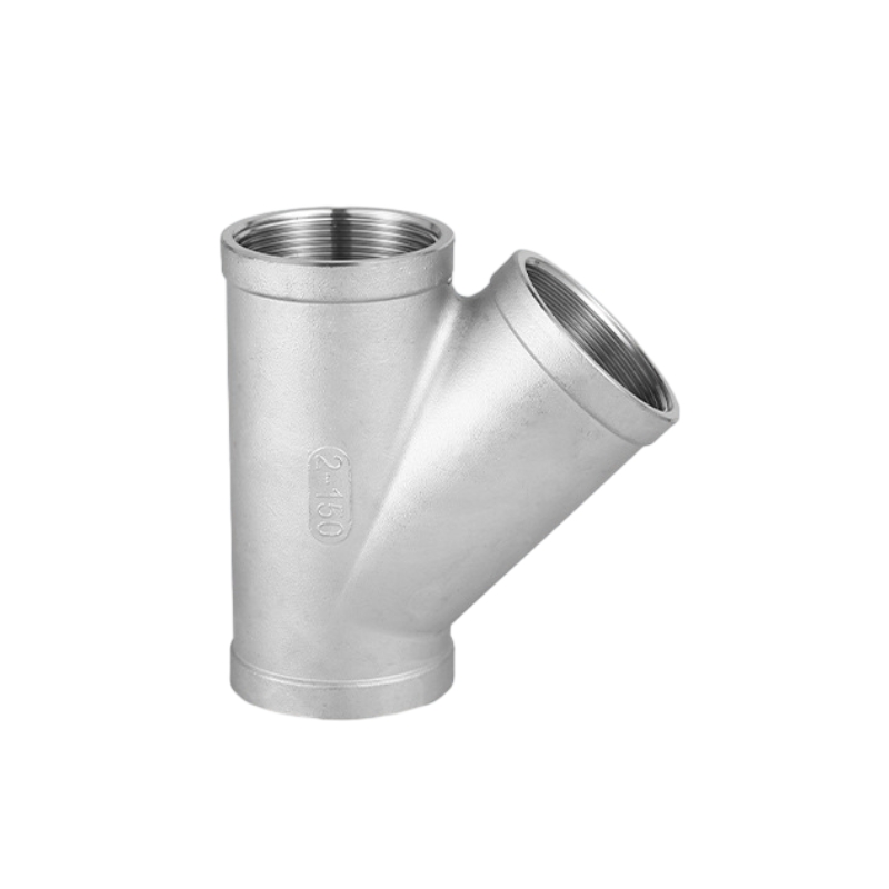 Presisi casting stainless steel lateral tee anti korosi tabung fitting