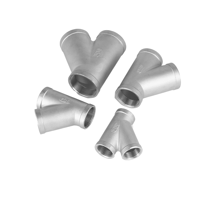 Presisi casting stainless steel lateral tee anti korosi tabung fitting