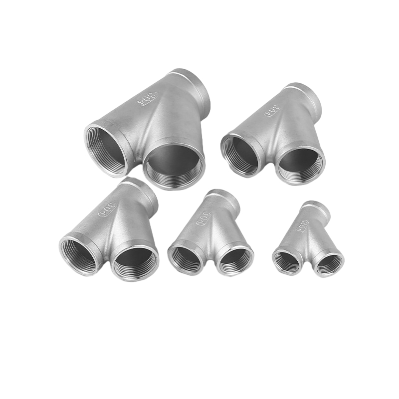 Presisi casting stainless steel lateral tee anti korosi tabung fitting