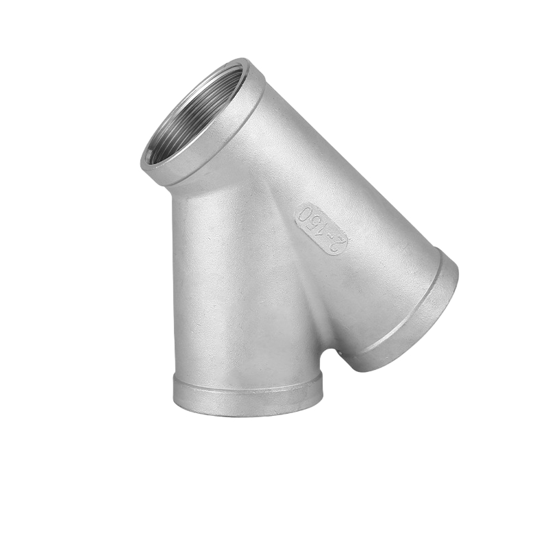 Presisi casting stainless steel lateral tee anti korosi tabung fitting